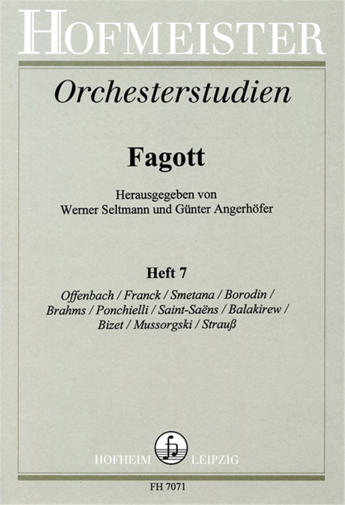 Orchesterstudien für Fagott